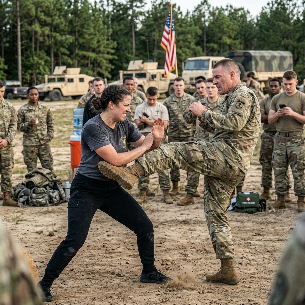 WHOLE STORY:  I walked into that gym with a paper coffee cup and a training notebook, not knowing the next four days would almost end my career.