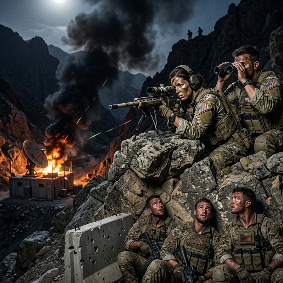 Mocked as a Political Stunt, the Female SEAL Sniper Commander Took Down 12 Mercenaries in 5 Minutes and Silenced Doubters