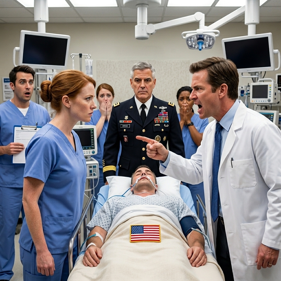 Arrogant Surgeon Humiliated Her By Calling Her ‘Just a Nurse’ — Then a 4-Star General Arrived and Saluted Her, Everyone Went Silent