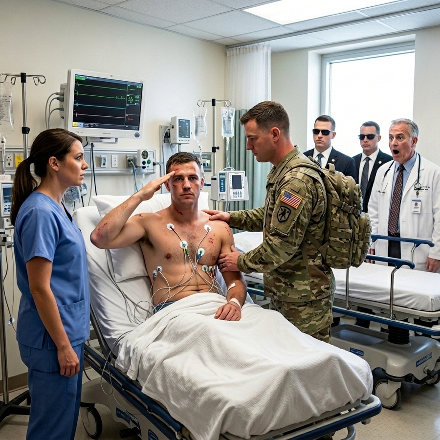 He Called This Nurse a Glorified Bedpan Changer — Until the Dying Navy SEAL Saluted Her and Called Her Commander