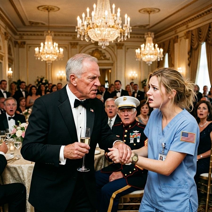 They Laughed When A Millionaire Mocked the Nurse’s Worn-Out Watch — Moments Later, the Colonel Exposed a Hero’s Hidden Legacy