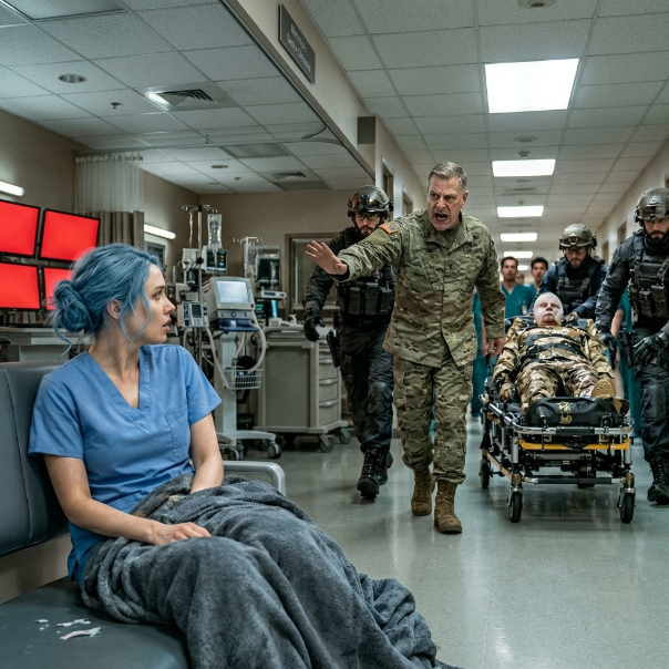 The monitor screamed SEVENTY-FOUR OVER FORTY, but the chief surgeon kept scrubbing his hands in TOTAL SILENCE.