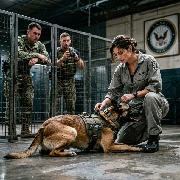 I was PUSHED into a steel CAGE with a 90-pound b*ast, expected to BEG for my LIFE.  The pungent odor of chemical bleach and raw meat burned my lungs. I pushed my heavy industrial mop in slow, rhythmic arcs across the concrete floor of Vanguard Tactical Canine Solutions.