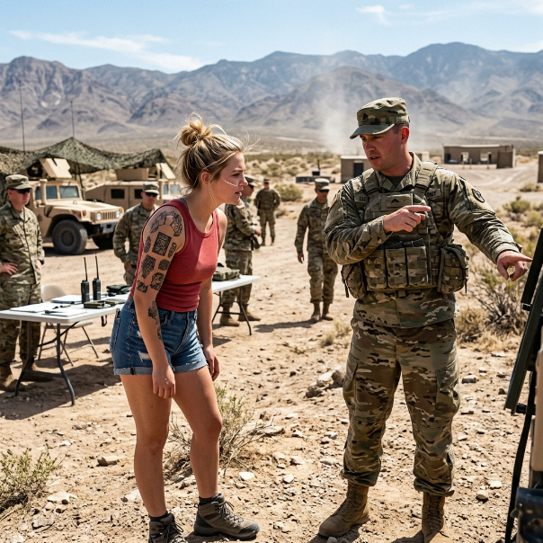 THIRTEEN of the military’s most ELITE snipers stared at the IMPOSSIBLE 4,000-meter target, absolutely FURIOUS as their perfect shots missed. Their ARROGANCE meant nothing against the brutal desert wind, yielding zero results. WILL AN UNASSUMING WOMAN HUMBLE THEM ALL?!
