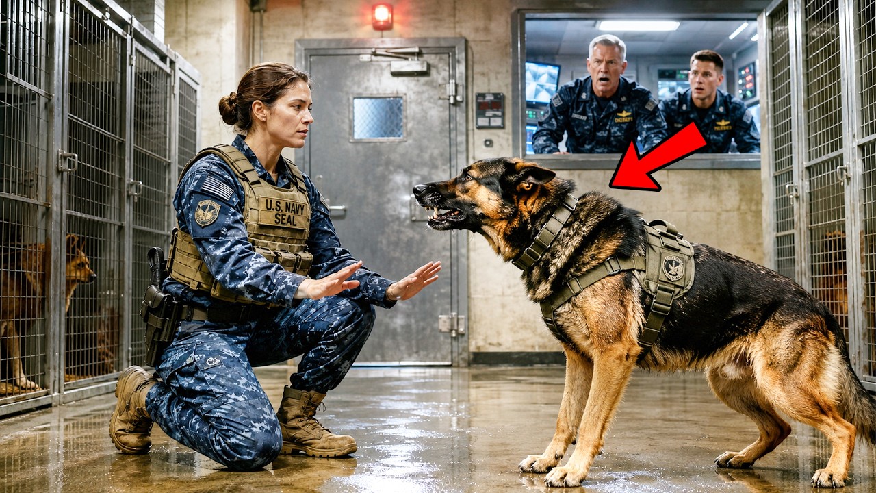 They Locked Her In With The K9s – Then They Realized Why She’s A Navy SEAL Legend! 