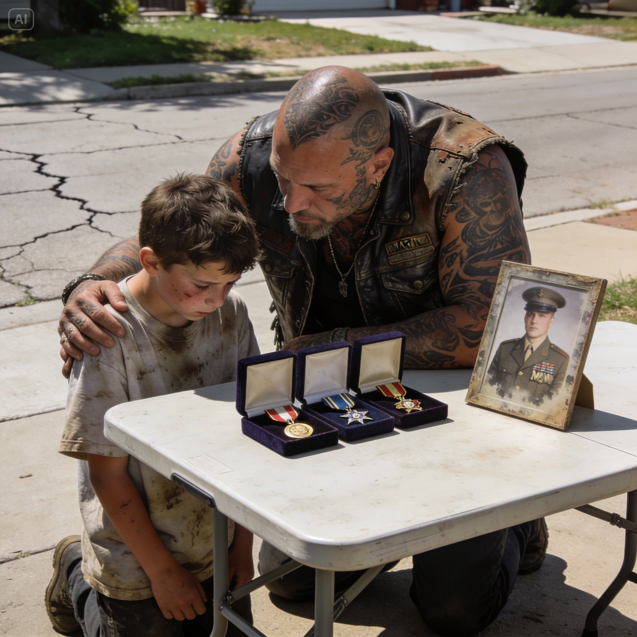 I caught a STARVING child selling his grandfather’s PURPLE HEARTS, but my FURY resolved ABSOLUTELY nothing. WHO IS TO BLAME?!