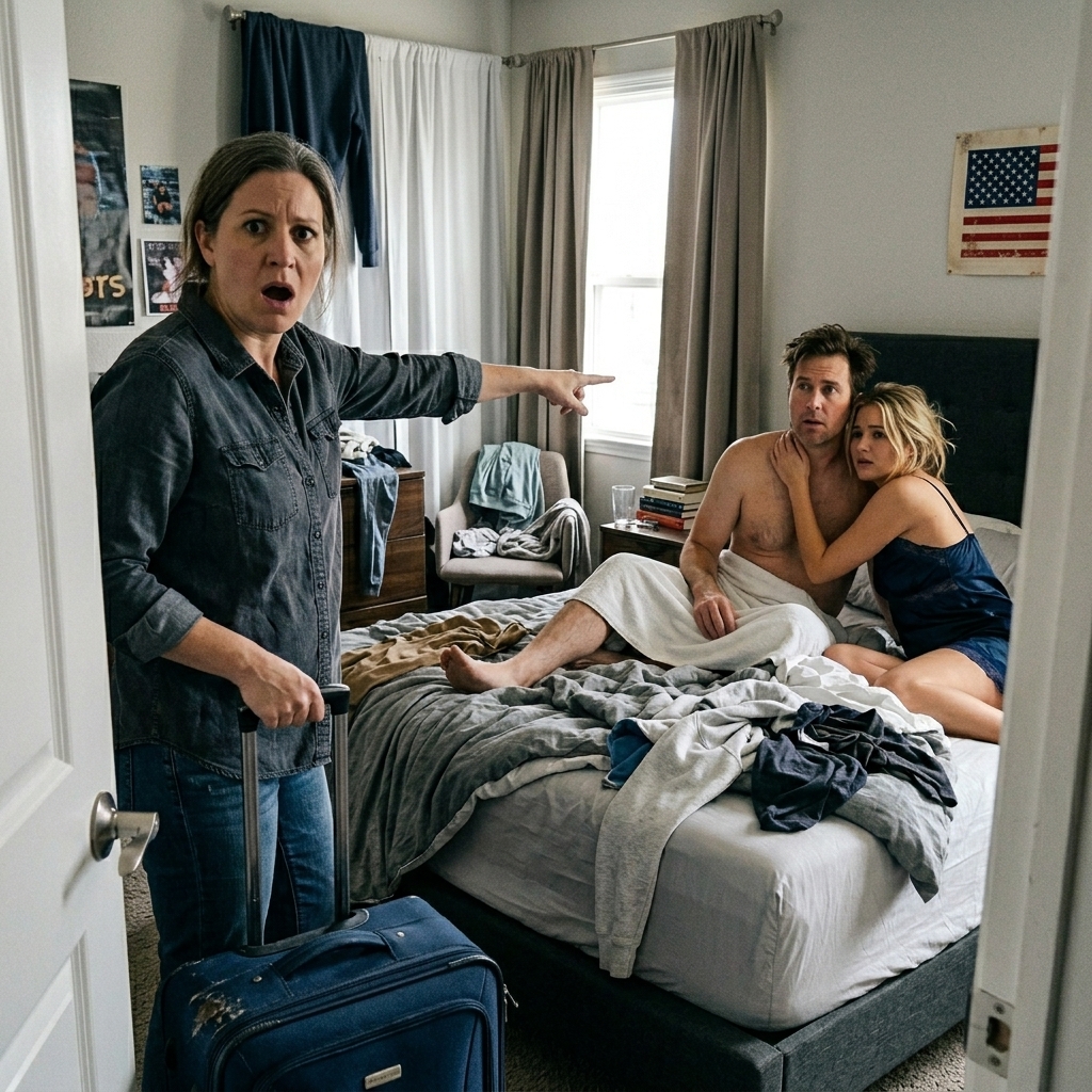 WHOLE STORY: I FLEW home early, the pregnancy test in my hand, desperate to share our miracle with my husband.