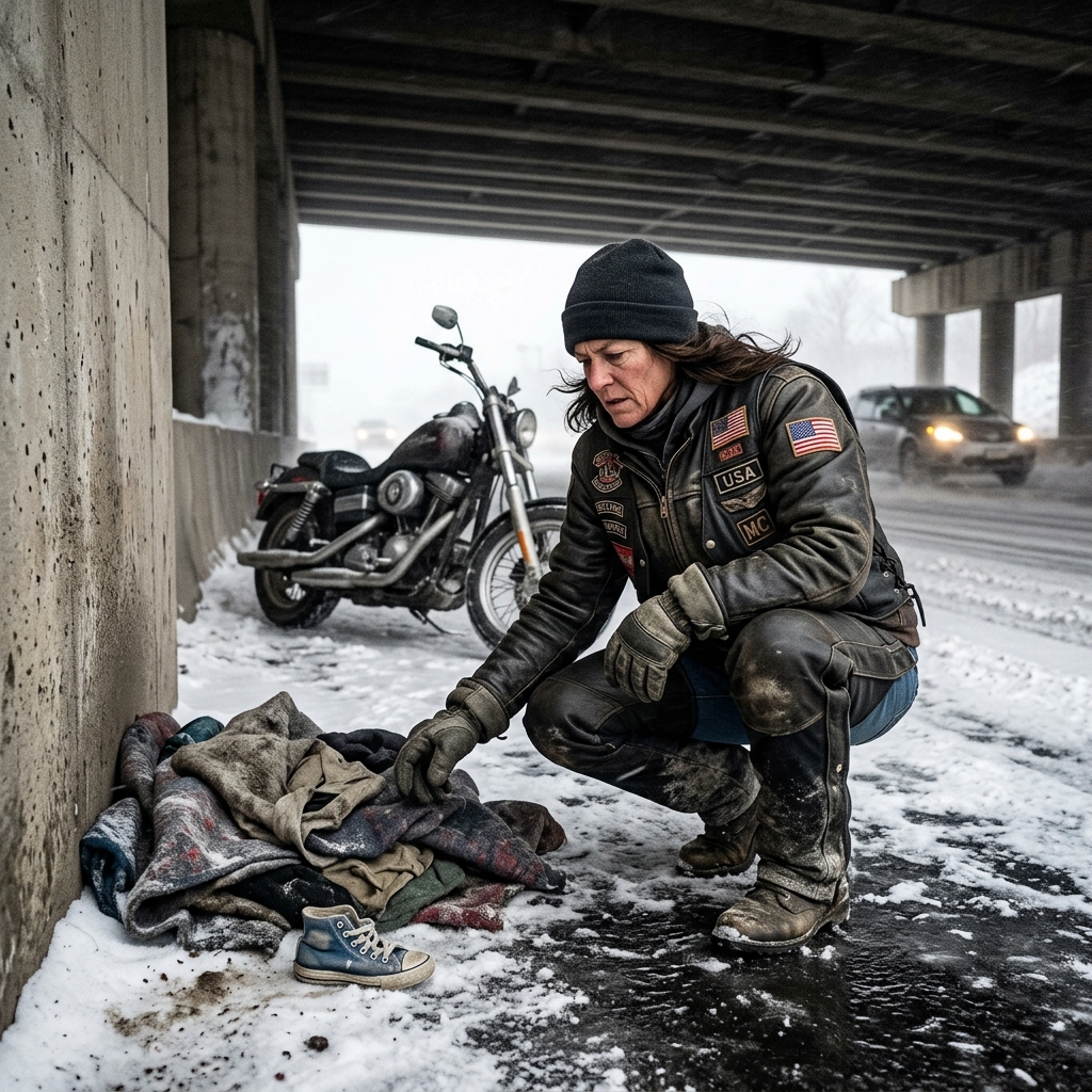 I FOUND a freezing homeless child abandoned under a rusted highway overpass, but my RESCUE mission yielded NOTHING!