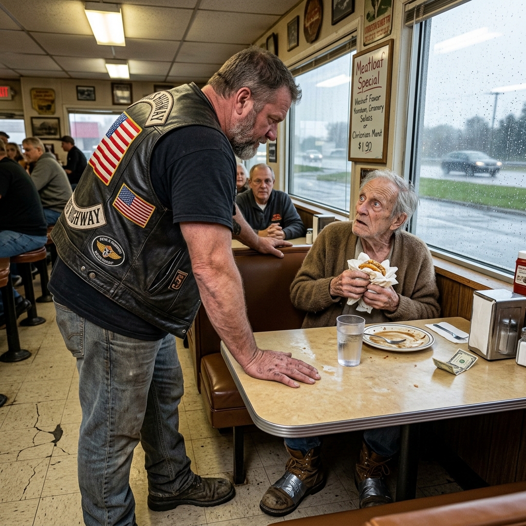 The STARVING GRANDPA hoarded HALF his diner meal daily, but confronting him brought NO answers. WILL YOU BELIEVE HIS SECRET?!