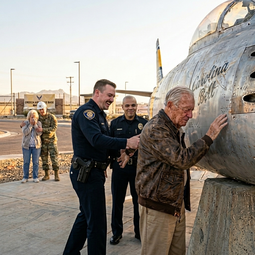 WHOLE STORY:  The morning sky over Nevada was the color of a faded bruise when I drove to Creech Air Force Base. I had my cloths, my polish, and a thermos of coffee — just like every Tuesday for eleven years.