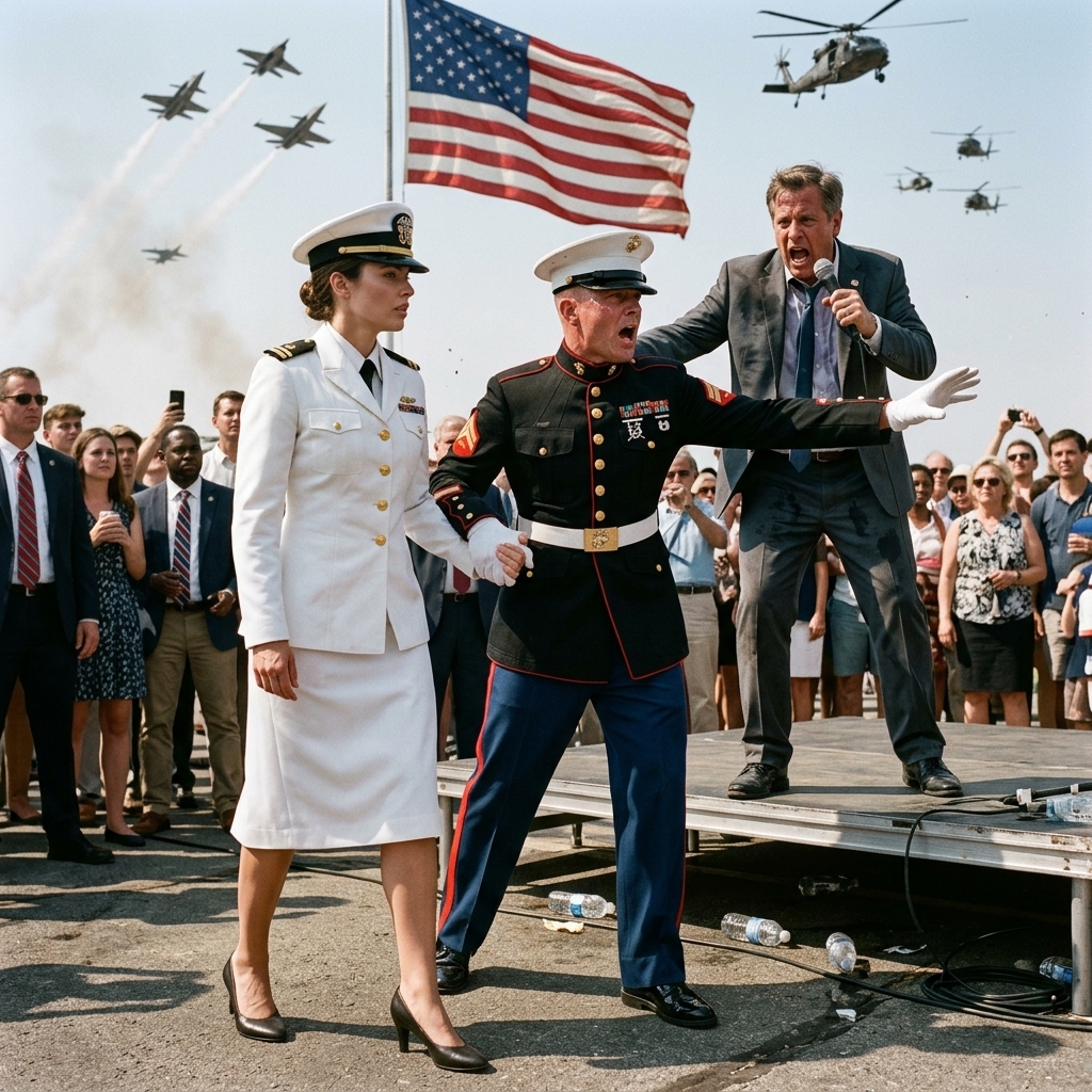 WHOLE STORY: The SMIRK her brother WORE for forty years is about to CRUMBLE with a single SALUTE