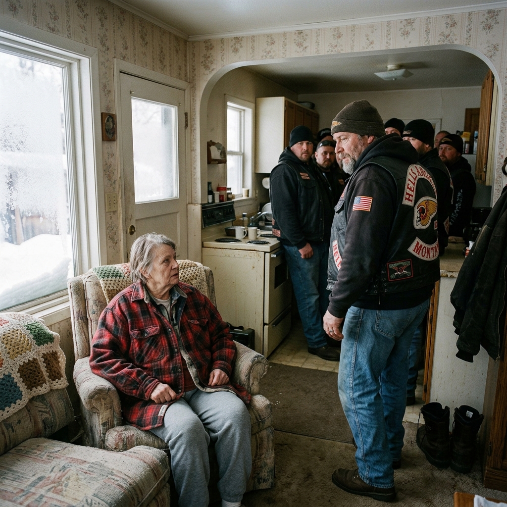 I Rescued NINE Dying BIKERS From A FREEZING BLIZZARD But They Refused To SPEAK Before The POLICE ARRIVED.