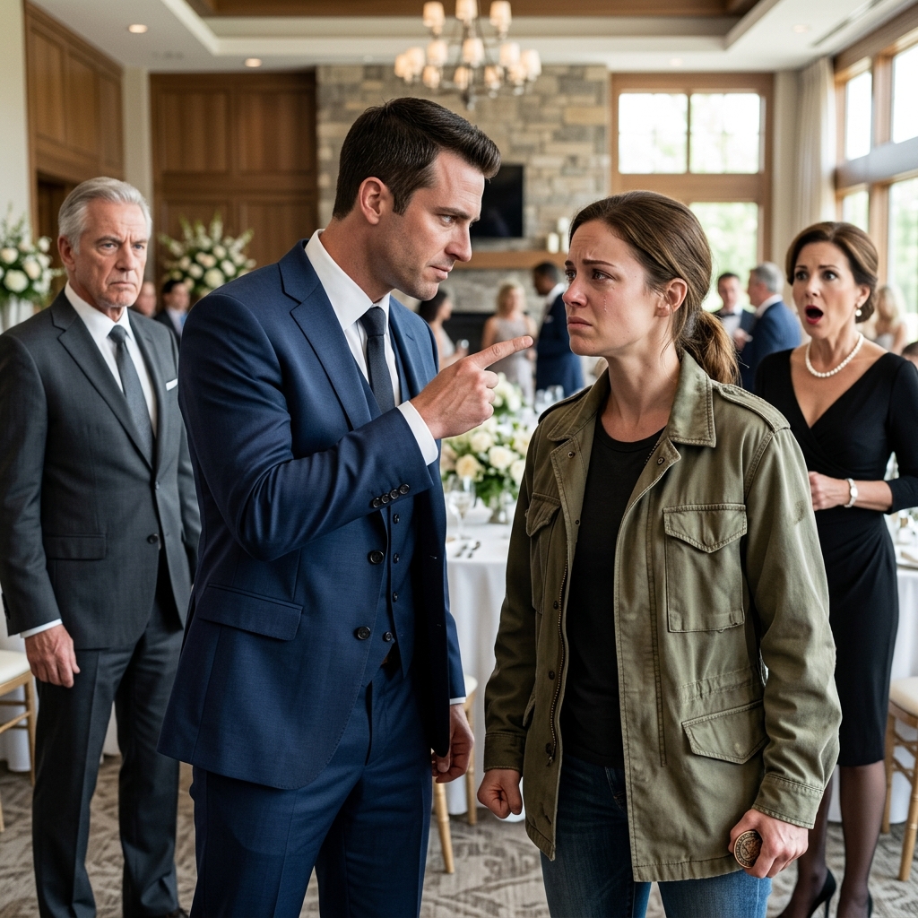 MY FATHER HUMILIATED ME AT HIS 70TH BIRTHDAY, CALLING HIS COMBAT VETERAN DAUGHTER A “NOBODY” JANITOR WHILE GIVING MY BROTHER A MILLION-DOLLAR VILLA—UNTIL A FORBES EDITOR INTERRUPTED THE PARTY WITH A BOMB THAT CHANGED EVERYTHING. WHAT DID HE REVEAL?