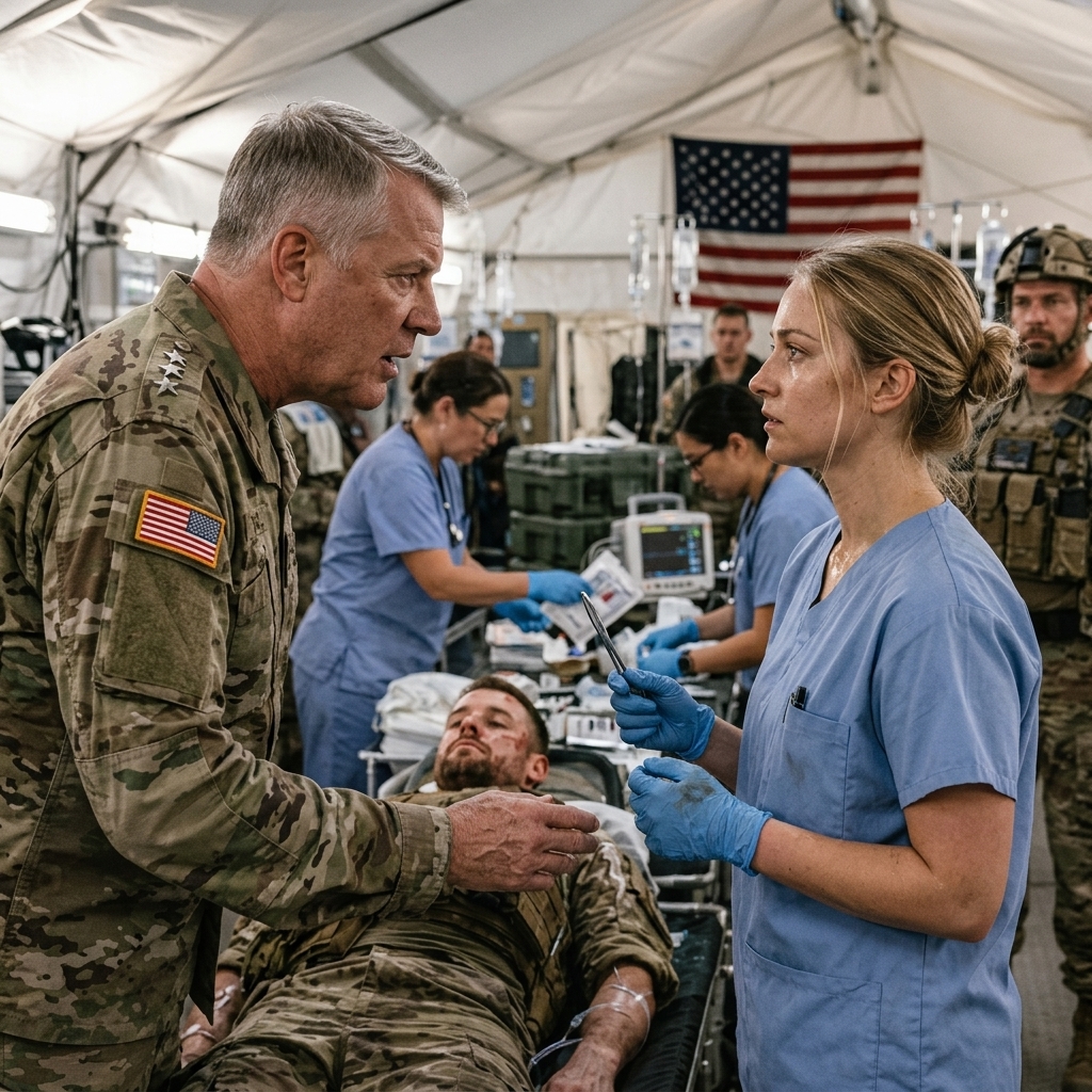 WHOLE STORY: BETRAYAL – When my mother’s text lit up my blood-smeared phone, I knew the past had finally caught up with me. “DON’T TOUCH THAT MAN. IF THEY FIND OUT WHO YOU WERE, CALEB LOSES HIS TREATMENT.” Those words hit harder than the sandstorm shaking the trauma tent.