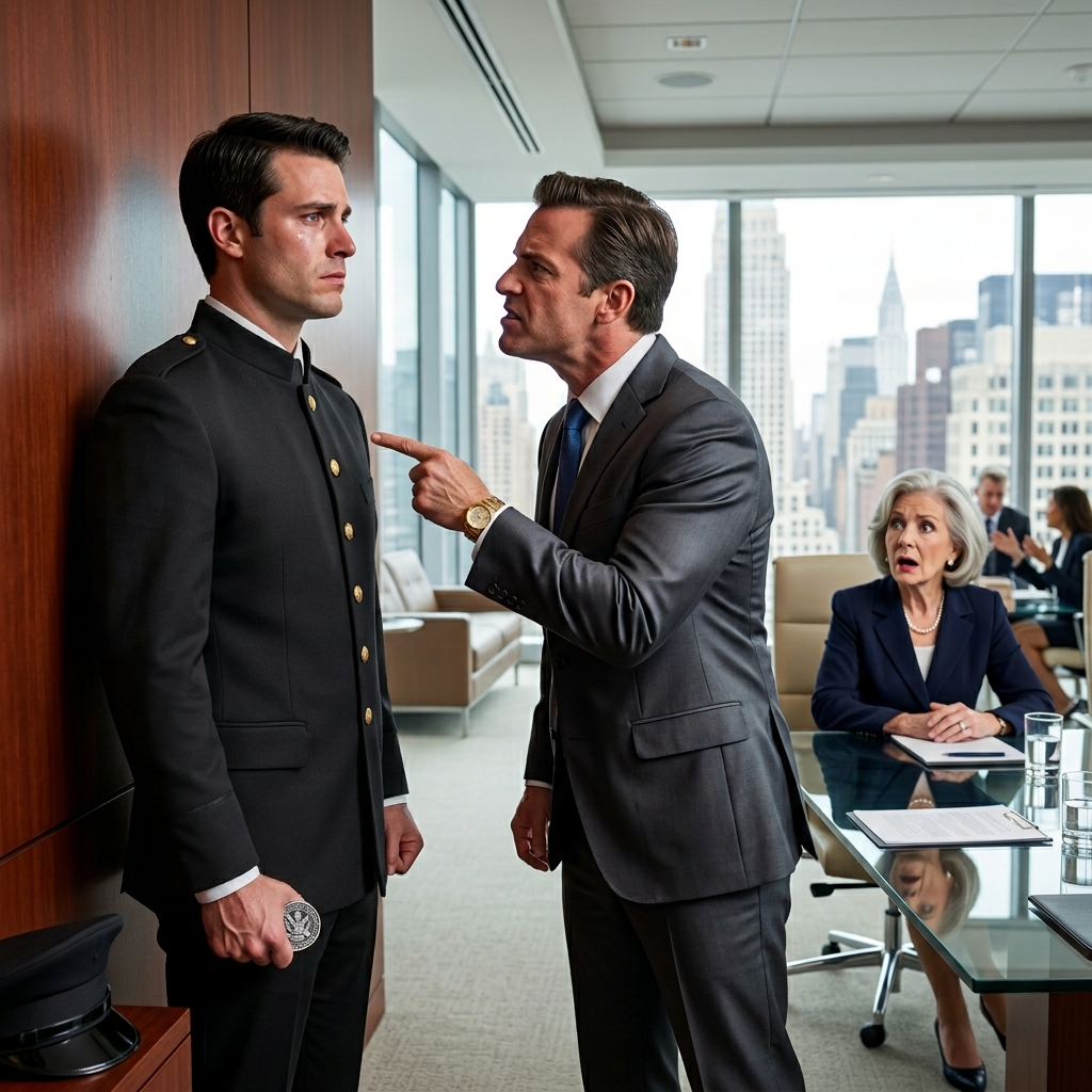 THE ARROGANT BILLIONAIRE EXECUTIVE LAUGHED AND CALLED HER LIMO DRIVER A NOBODY IN FRONT OF THE ENTIRE CORPORATE BOARD — BUT HE FAILED TO NOTICE THE SILVER FBI BAU COIN IN HIS HAND — WILL THIS EPIC BOARDROOM REVERSAL MAKE YOU CHEER?