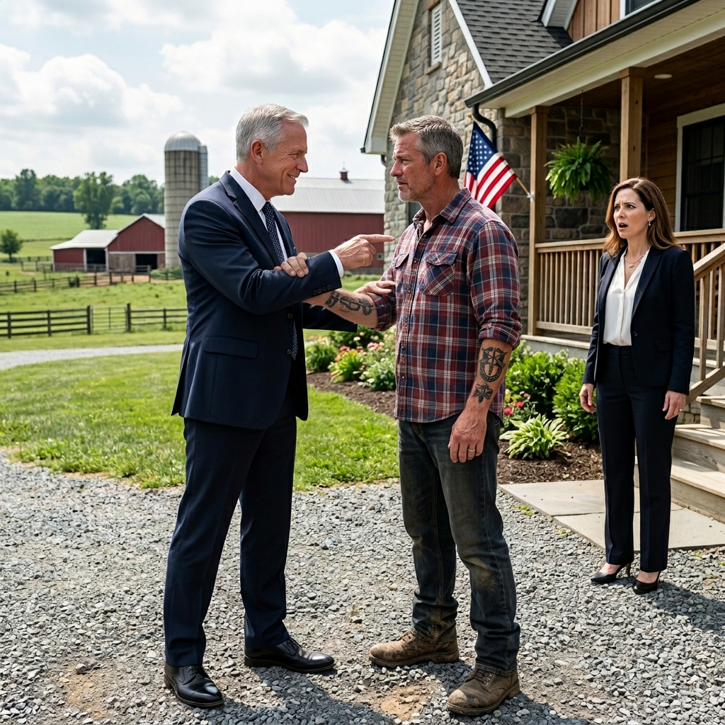 THE ARROGANT MILLIONAIRE CEO LAUGHED AND CALLED ME A DUMB DIRT FARMER IN FRONT OF EVERYONE, BUT HE DIDN’T NOTICE THE FADED SPECIAL FORCES TATTOO ON MY ARM UNTIL I GRABBED HIS FAKE CONTRACT. WHAT HAPPENS WHEN YOU PUSH THE WRONG MAN TOO FAR?