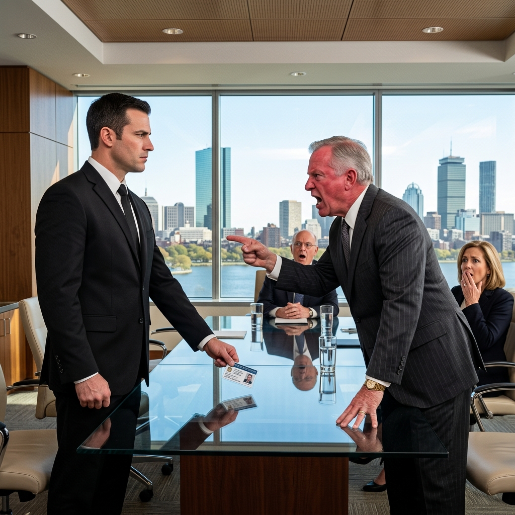 THE CORRUPT CHAIRMAN TRIED TO PUBLICLY HUMILIATE AND FIRE ME FROM MY LOW-WAGE DRIVING JOB — HE NEVER REALIZED I WAS THE UNDERCOVER FBI AGENT WHO JUST UNCOVERED HIS FORTY-MILLION-DOLLAR FRAUD — HOW DID HIS OWN GREED DESTROY HIM?