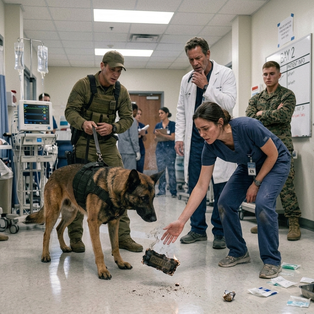 WHOLE STORY: The DOG that FOUND her just UNMASKED a commander she buried with her SCRUBS