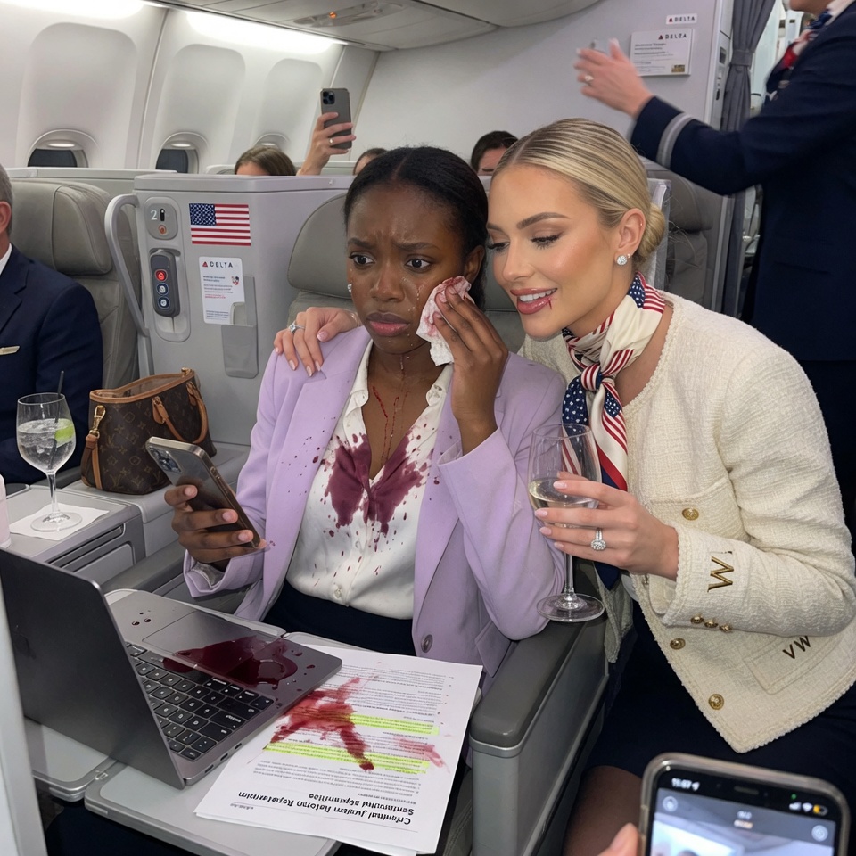 A WEALTHY WOMAN CALLED ME TRASH AND SPAT IN MY FACE for sitting in First Class. FEDERAL AGENTS appeared just for her. Her LAUGH faded. BUT THE UNEXPECTED TRUTH NO ONE TOLD YOU?