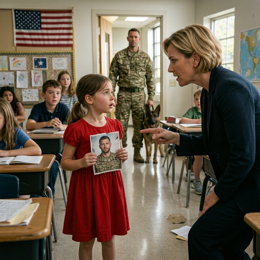 WHOLE STORY:  The “Not Believable” verdict written in RED is about to be COMPLETELY REVERSED. She THREW Lily’s poster in the trash, CALLED her a liar, and SHAMED a Marine’s daughter