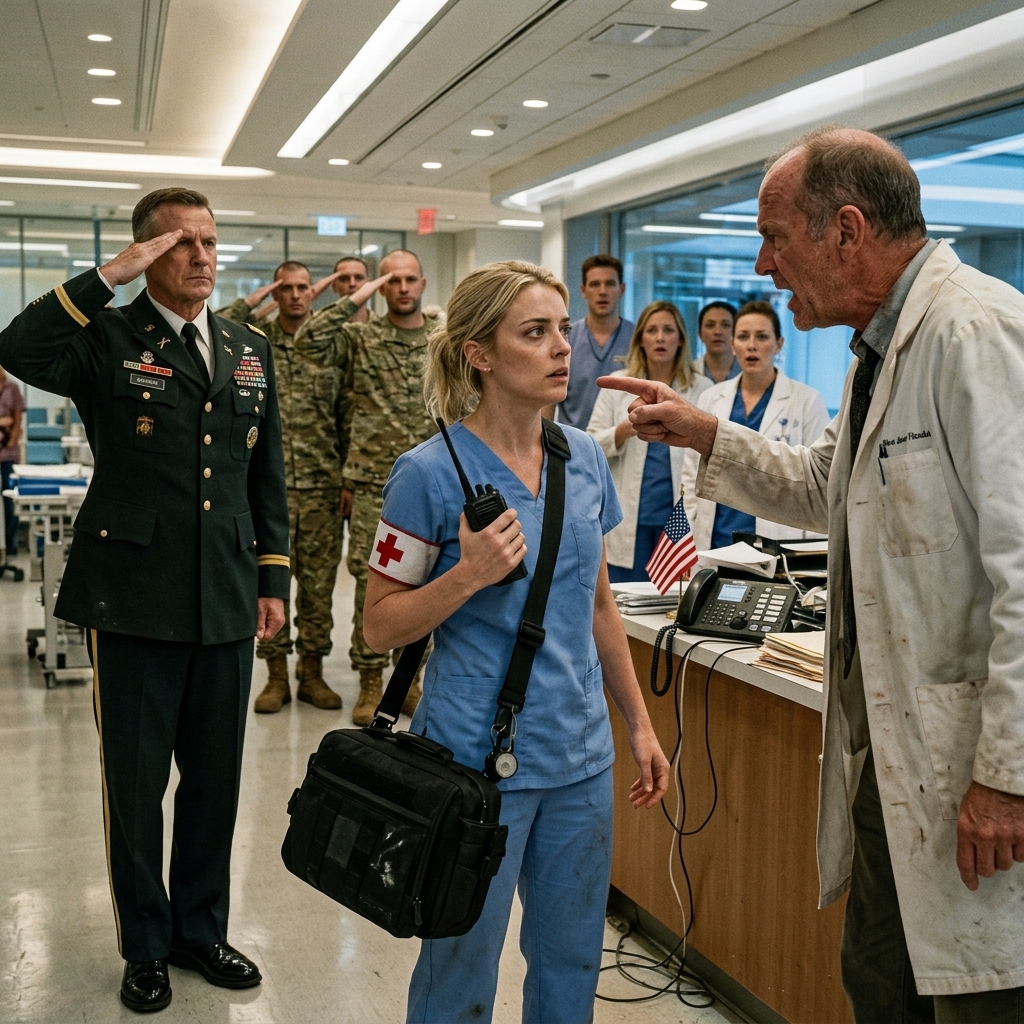 WHOLE STORY: MY BADGE HIT THE FLOOR, AND HE SAID I DIDN’T BELONG—BUT THE OPEN RADIO REVEALED I WAS THE ONE KEEPING EVERYONE ALIVE.