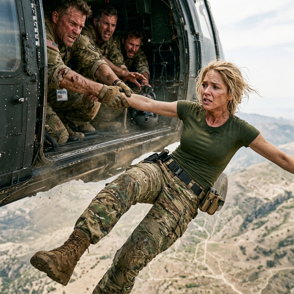 WHOLE STORY: The FALL that should have KILLED her just DELIVERED the proof that will BURY him. She TUMBLED out of a Blackhawk, her harness CUT, her body TWISTING toward the mountains