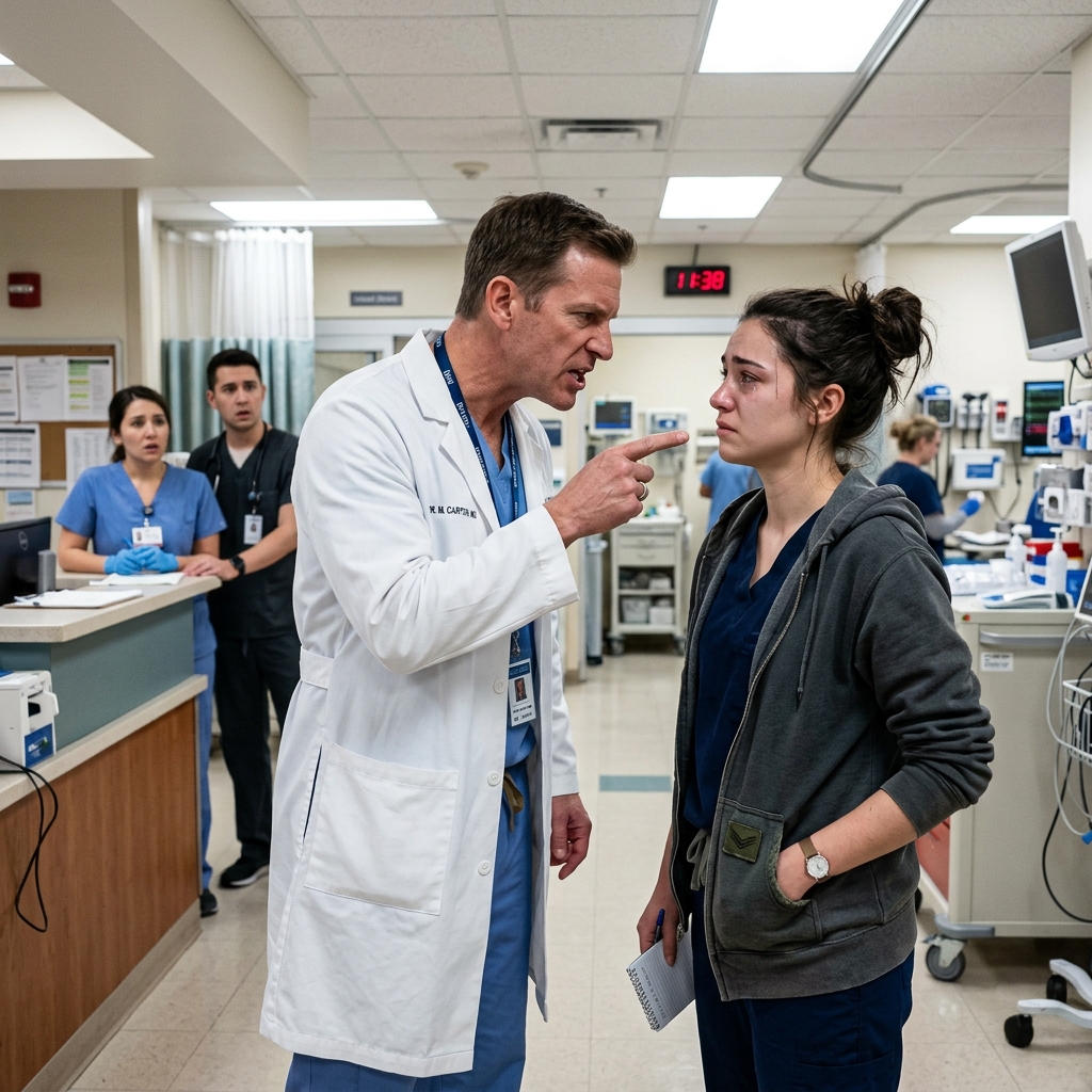 MY CRUEL BOSS LAUGHED AT MY TORN SHOES AND SILENT DEMEANOR, REFUSING TO LET ME TREAT THE PATIENT — UNTIL ELITE SOLDIERS SURROUNDED HIM AND REVEALED WHO REALLY INVENTED THE SURGICAL PROTOCOL HE WAS USING. WHO IS THIS QUIET NURSE?