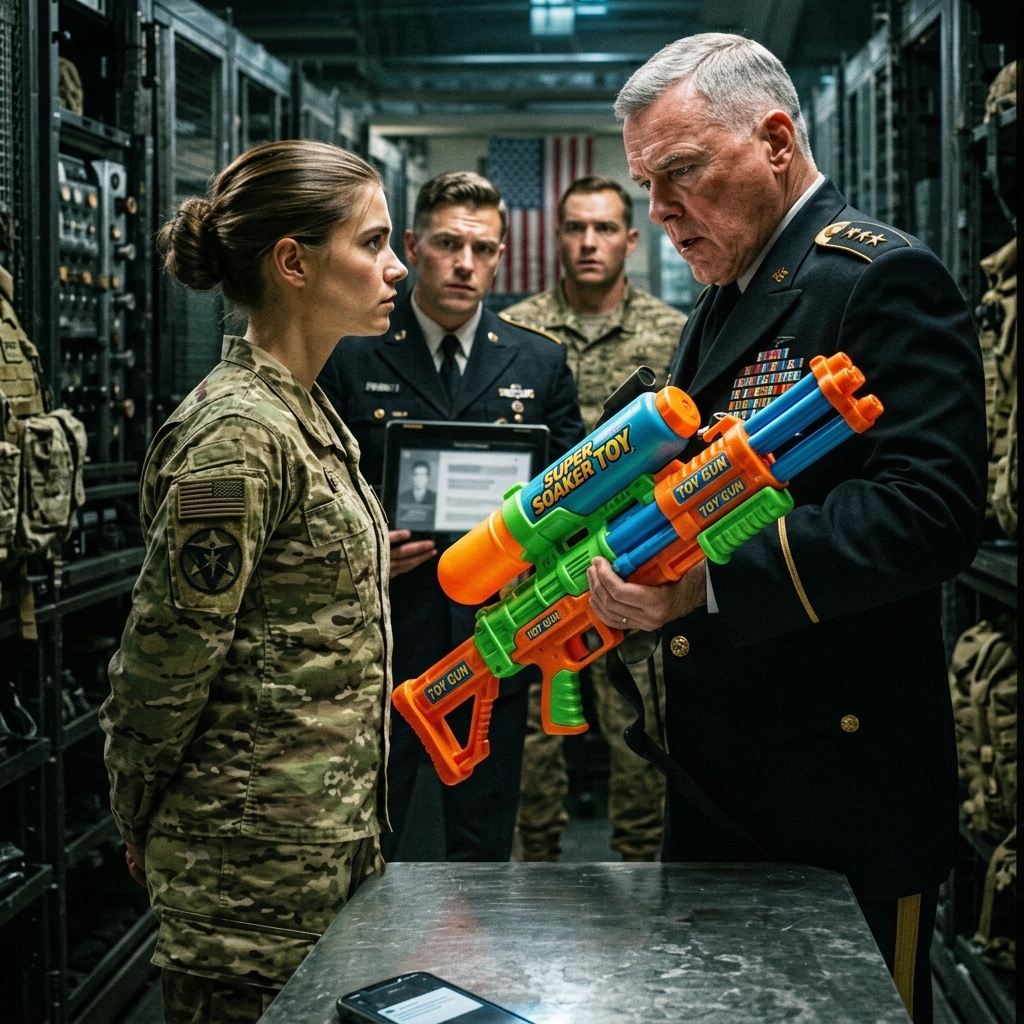 General Thomas Rourke SNATCHED the Barrett .50 caliber rifle out of Sergeant Evelyn Hart’s hands so hard the sling snapped against her wrist like a whip.