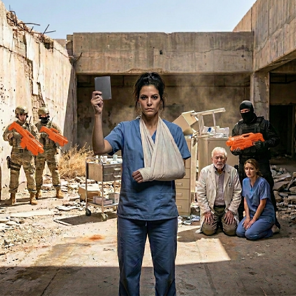 “EVERYONE TOLD ME TO HAND OVER THE BLEEDING SOLDIER TO SAVE OURSELVES BUT I WAS AN ARMY COMBAT MEDIC BEFORE I WAS A NURSE AND I DON’T ABANDON MY PATIENTS”