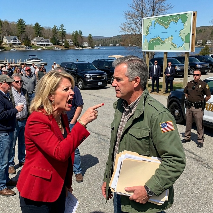 The HOA Queen Auctioned My $12M Lakefront Lots — But My Father’s Deeds and My Secret Ranger Past Immediately Stopped The Fraud