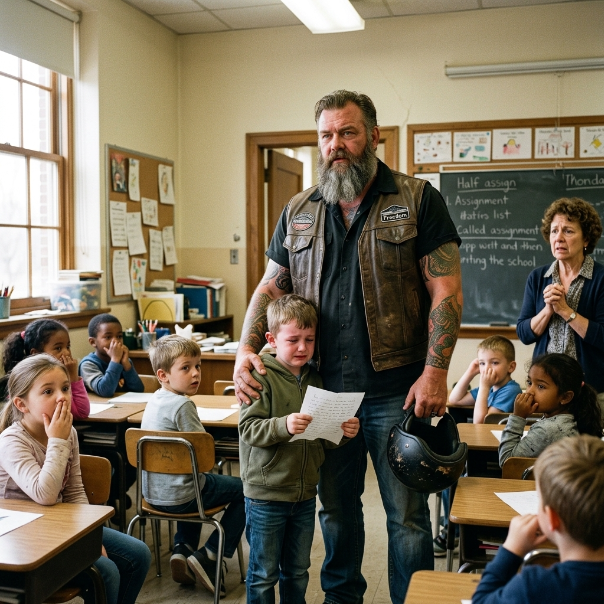 I watched my POOREST student HAND OVER his LAST FARE to a TERRIFYING biker, sparking instant OUTRAGE and DREAD inside me, yet the tense confrontation ended with ABSOLUTELY NOTHING happening. WHAT BRINGS THIS DANGEROUS MAN TO OUR DOORSTEP TODAY?!