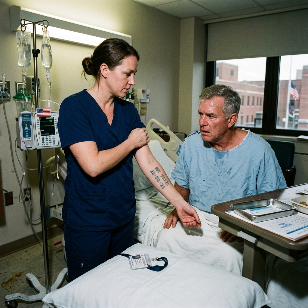 This DECORATED commander DEMANDED I leave his hospital room, but showing my SECRET tattoo changed absolutely NOTHING. WILL HE SURVIVE?!