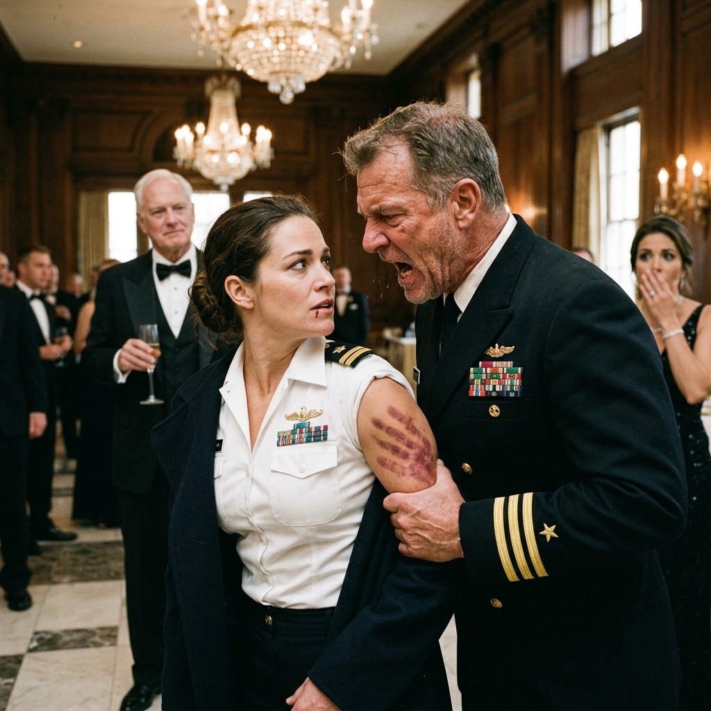 For 22 YEARS, my stepfather treated me like a GLORIFIED SECRETARY. When a Navy Captain *SSAULTED me at a Gala, he just SMILED. Then the FLEET COMMANDER’s voice stopped everyone. THE TRUTH HE COULD NOT HANDLE?