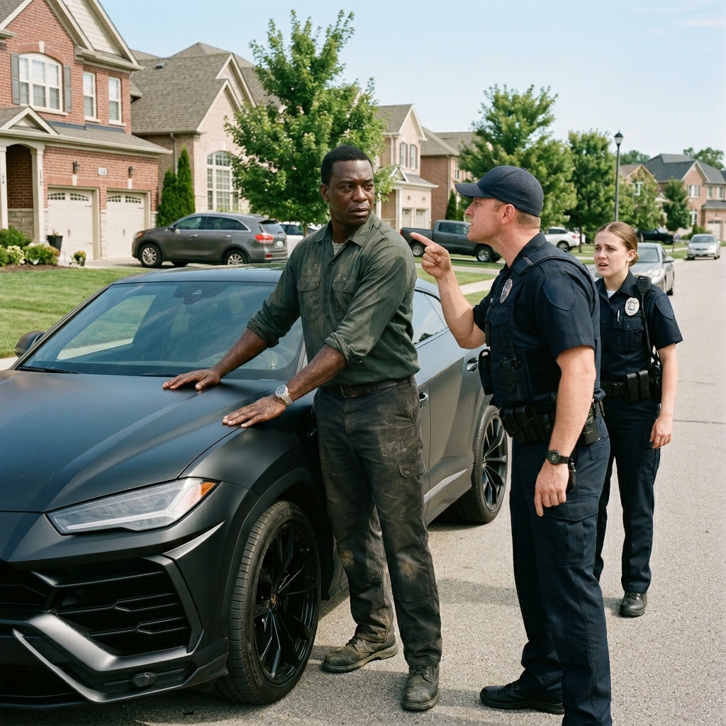 A CORRUPT COP SMASHED MY LAMBORGHINI WINDOW AND CALLED ME A THUG FOR DRIVING IN MY OWN NEIGHBORHOOD, BUT HE DIDN’T REALIZE THE ENVELOPE HE ILLEGALLY SEIZED CONTAINED HIS OWN FEDERAL ARREST WARRANT. WHO REALLY OWNS THESE STREETS?