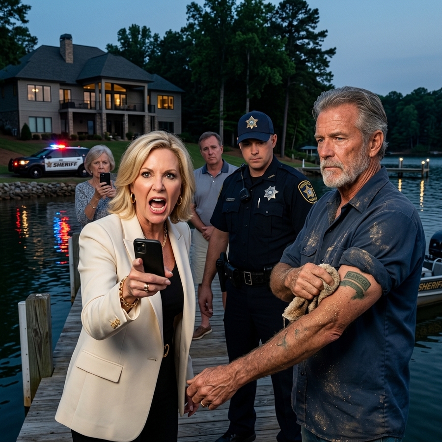 A POWER-HUNGRY HOA PRESIDENT TRIED TO STEAL MY LAKE HOUSE BY CALLING THE COPS AND LABELING ME A CRIMINAL