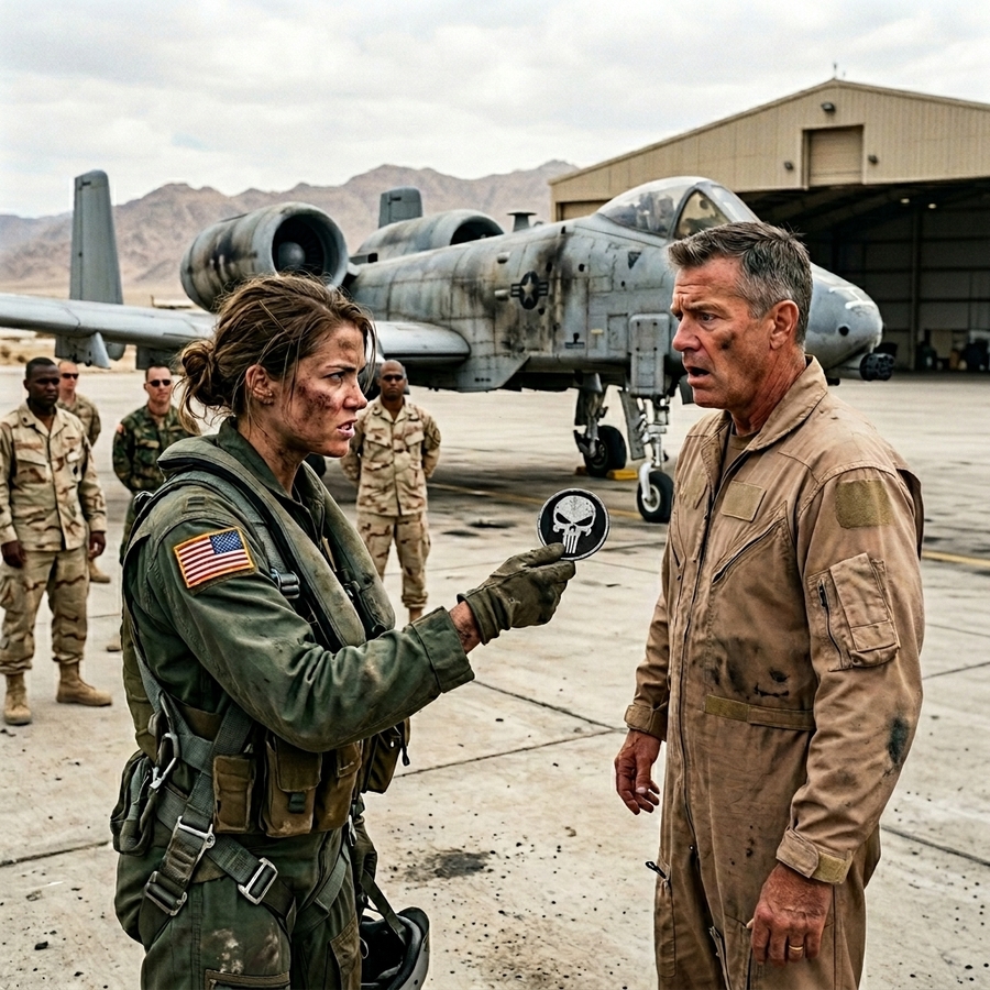 They Mocked Her And Said Women Can’t Fly The A-10 Warthog — Until She Revealed Her Hidden Combat Patch And Silenced Everyone