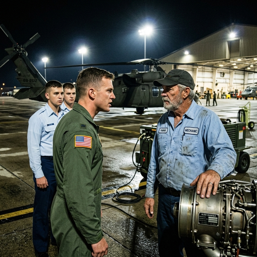 They Spent 11 Hours Trying to Fix a Black Hawk with High-tech Computers And Failed — Until a 77-Year-Old Veteran Did It Using Bare Ears