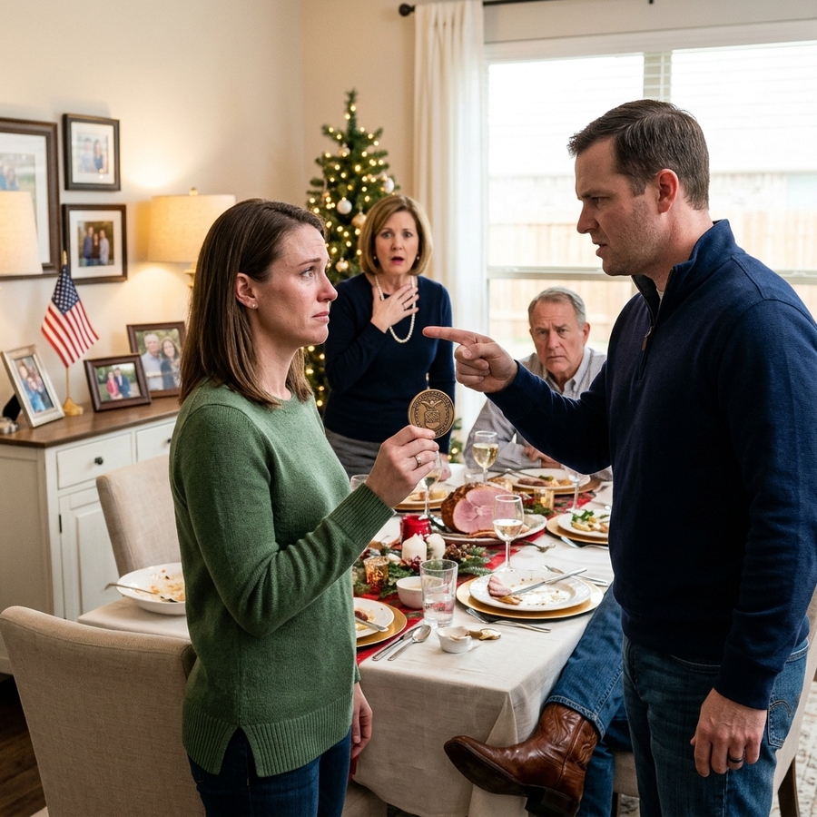 My Brother Mocked My Janitor Job at Christmas Dinner – Then I Used My Air Force Past to Cancel His Deal