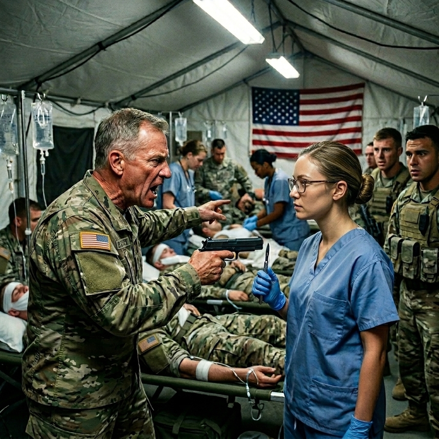 She Was a Disgraced Surgeon Hiding as a Combat Nurse—Until a General Started Dying and She Picked Up the Scalpel