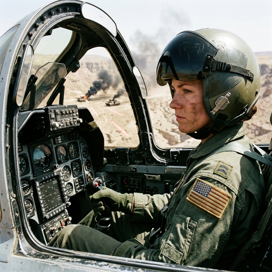 Obsolete Jet Pilot Mocked by F-35 Ace — Then a Soldier’s Scream Unveiled Her Secret Identity and Left Him Speechless