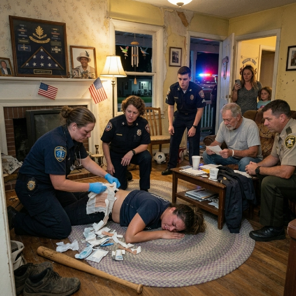Although I legally inherited my grandmother’s house, my parents demanded I SELL it for my sister’s debts, but when my furious father swung a baseball bat, the first strike shattered her old cabinet, leaving us all completely speechless. HOW FAR WOULD YOUR OWN BLOOD GO?