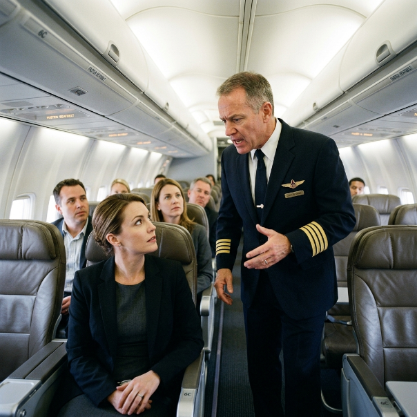 I BOUGHT a first-class seat to relax, but an ENTITLED captain decided I was a THREAT. He PUBLICLY degraded me and maliciously TORE my ID in half, completely UNAWARE of who I really was… WHAT HAPPENS WHEN THE BULLY PICKS THE WRONG TARGET?!