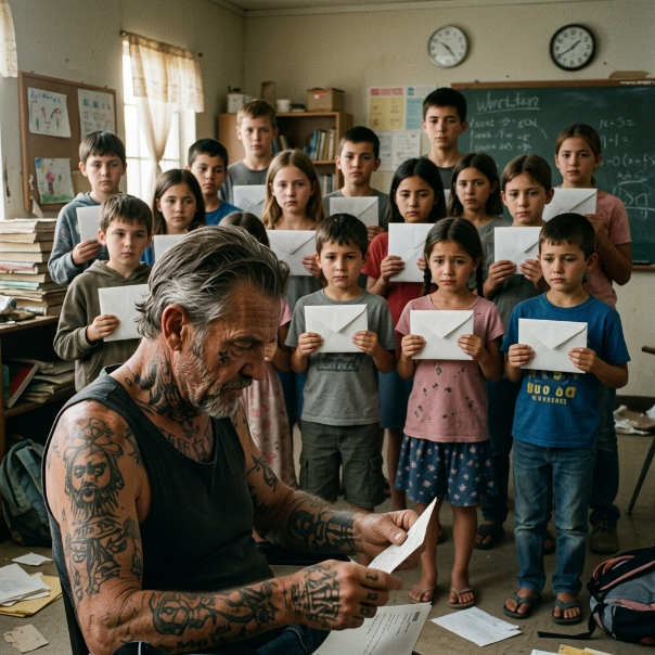 They said the SCARY biker in the wheelchair was a DANGER to the orphanage, but when he unexpectedly DIED, he left 25 mysterious letters that NO ONE could open. WHAT COULD BE HIDDEN INSIDE THESE FINAL MESSAGES?!