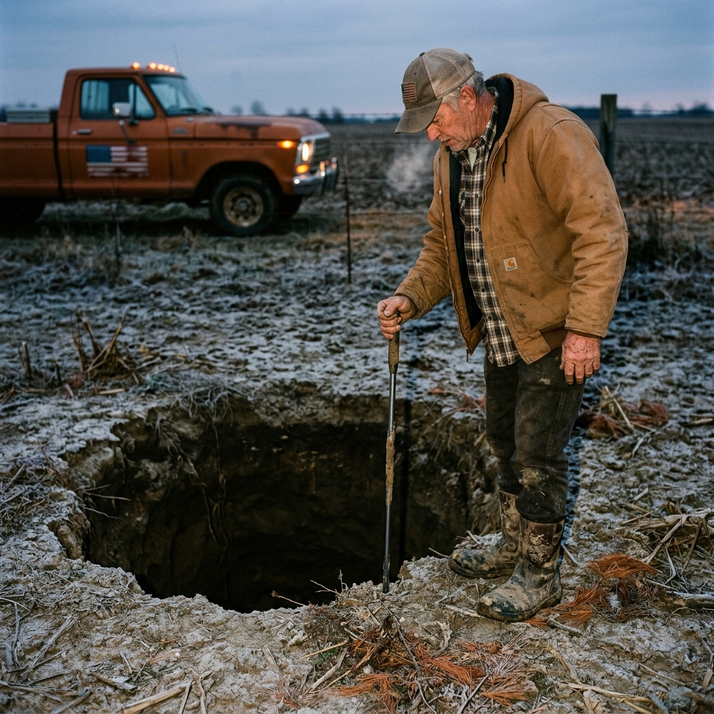 I BOUGHT A DEAD Farm For $10, But DIGGING Into The MASSIVE Sinkhole REVEALED NOTHING. WHAT IS DOWN THERE?!