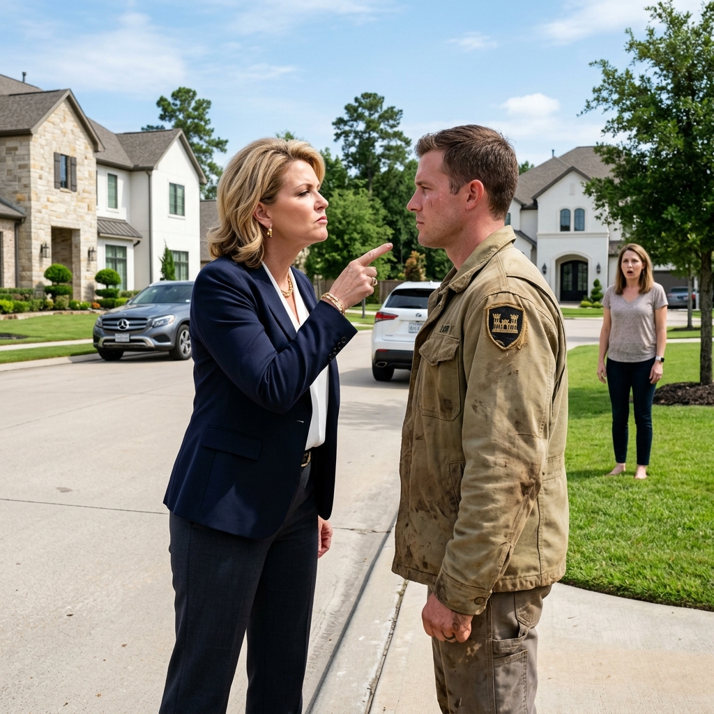 THE ARROGANT HOA PRESIDENT ORDERED CREWS TO CUT POWER TO MY HOUSE IN 97-DEGREE HEAT WITH MY NEWBORN INSIDE — SHE NEVER REALIZED THE QUIET GUY SHE TARGETED MANAGES THE ENTIRE CITY’S ELECTRICAL GRID. WILL HER RECKLESS CRUELTY COST HER EVERYTHING?