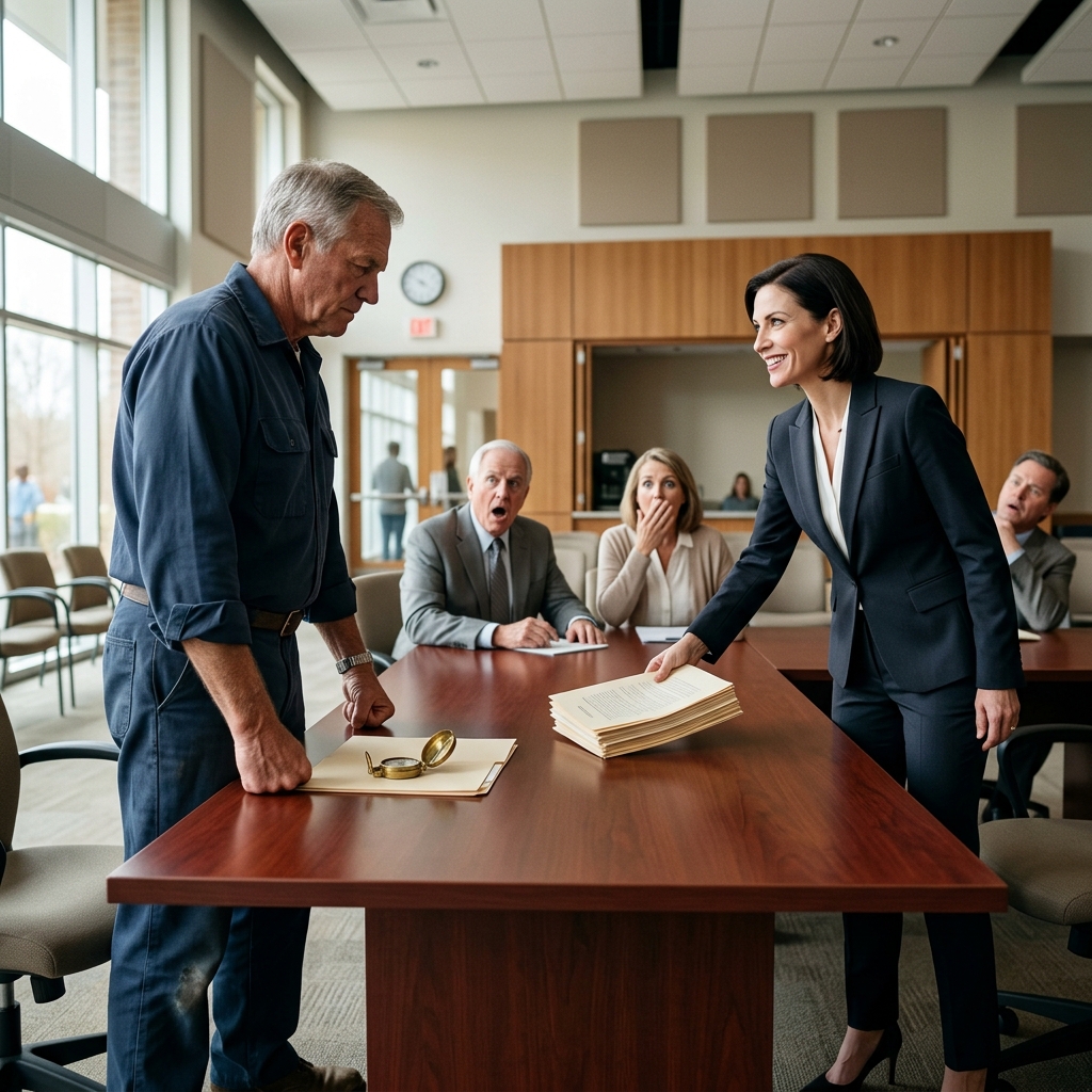 THE HOA PRESIDENT LAUGHED AT MY DIRTY BOOTS AND DEMANDED I LEAVE MY OWN 2,500-ACRE TEXAS VALLEY — SHE DIDN’T REALIZE THE “POOR SURVEYOR” WAS A FORMER ARMY COMBAT ENGINEER WITH THE REAL DEED — WHAT HAPPENED IN COURT?