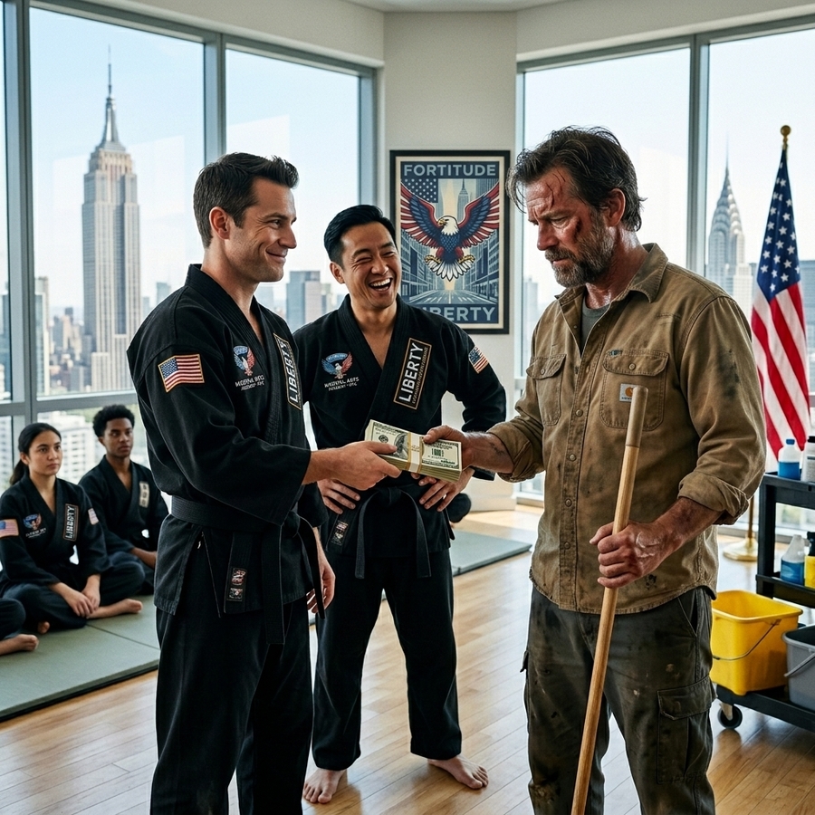 Billionaire Martial Artists Mocked the Janitor’s Limp — Then They Found Out He Was a Decorated Army Ranger