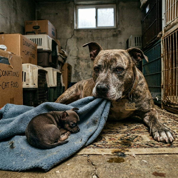 I was FURIOUS our broken shelter heater left the dogs FREEZING. I wrapped our saddest rescue in our last torn blanket, but mysteriously, he SURRENDERED it overnight, leaving him with NOTHING to keep warm. WOULD YOU BELIEVE WHAT HAPPENED NEXT?!