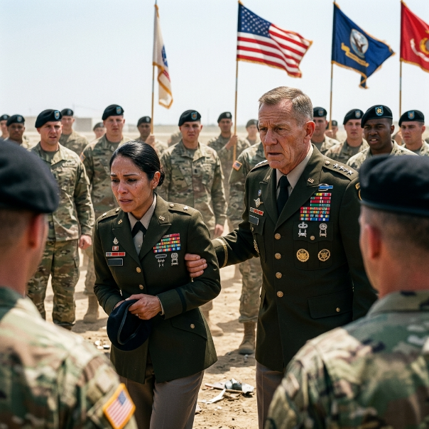 When I publicly refused to salute General Victor Hale, the man who secretly orchestrated my father’s brutal d*ath, his face twisted in sheer disbelief—but he had absolutely no idea what was waiting for him inside the sealed manila folder I gripped in my trembling hands.