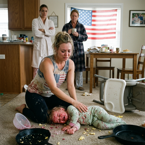 My daughter sat in the wrong seat at dinner, so my sister threw a SCALDING, heavy iron skillet at her face. My parents didn’t even flinch; they just called her a BURDEN. IS THIS THE END OF MY FAMILY AS I KNOW IT?